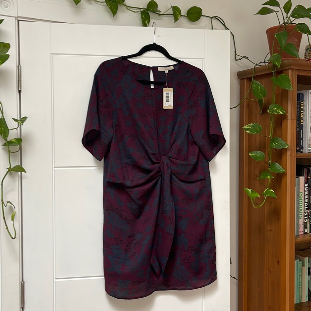 **SOLD** Monk & Lou patterned tie dress